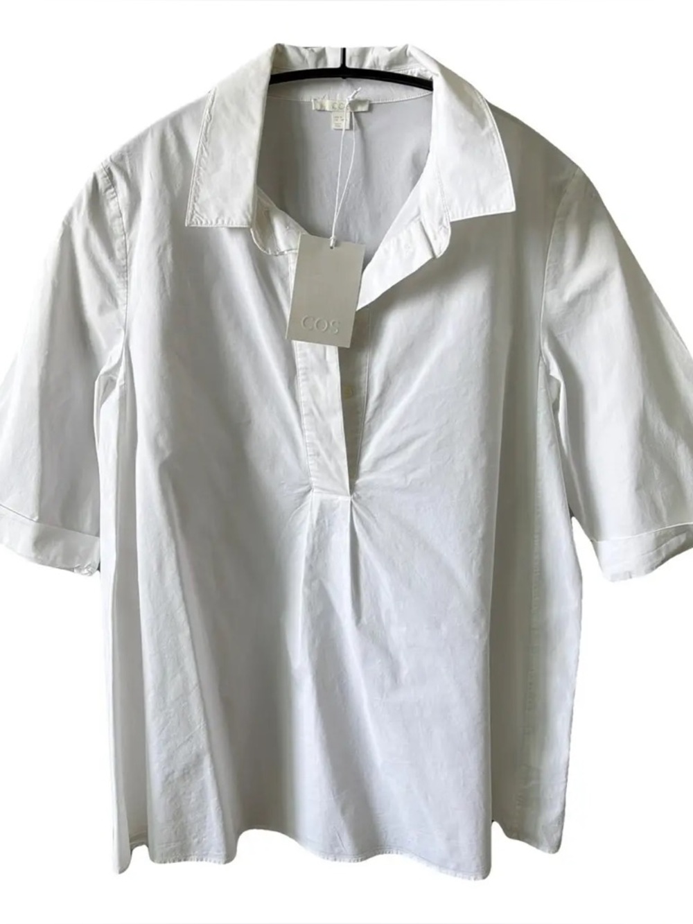 COS white Button-Up Shirt